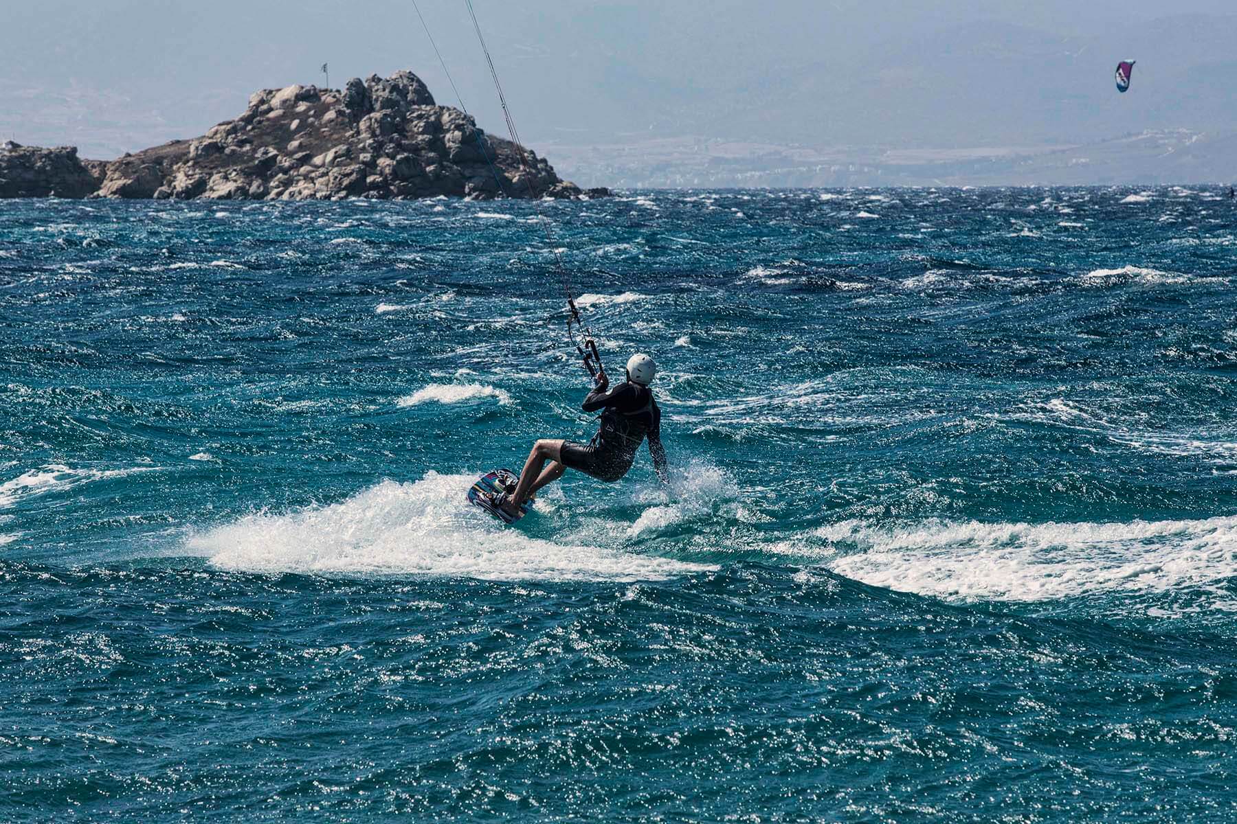 Kornos Bay Kitesurfing